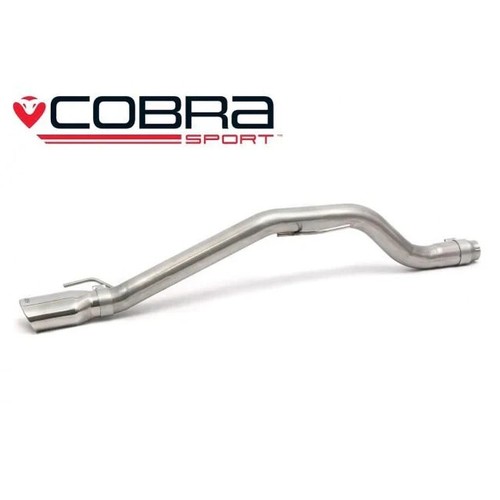 Corsa E 1.4 Turbo Exhaust Cobra Sport VENOM Rear Silencer Delete VZ29 LOUD - Picture 8 of 13