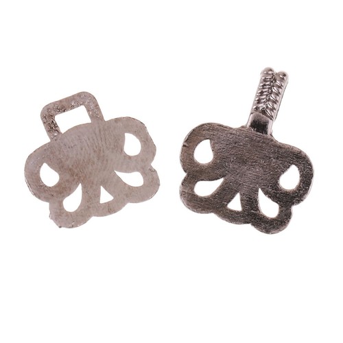 5 Pairs Fashion Swirl Flower Cape Cloak Clasp Fasteners Sew On Hooks AU - Picture 20 of 54