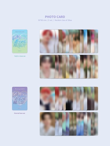 WEi 6th Mini Album Love Pt.3: Eternally Eternal love CD+P.Book+P.Card+Lyrics - Bild 8 von 12