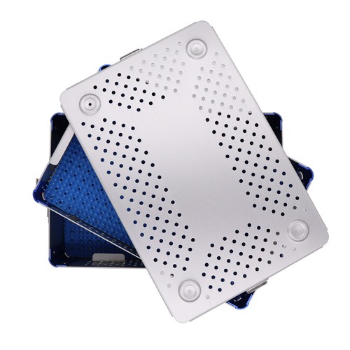 US Two layer Sterilization tray case box for surgical instruments Sterilize tray - Picture 3 of 18