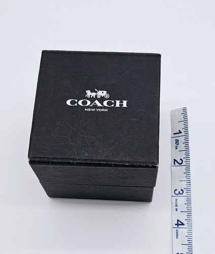 2 x Coach Watch Box - GIft Box for Jewelry, Bag Charm Magnetic Close - Picture 12 of 13