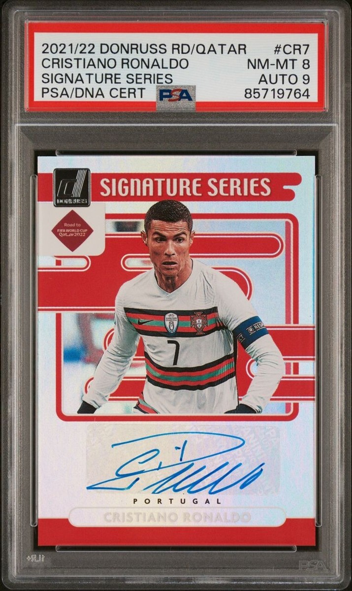 2021-22 Donruss Cristiano Ronaldo Donruss Signature Series