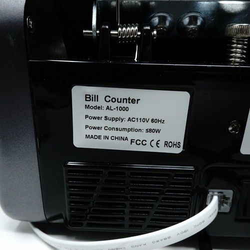 Money Counter Automatic Cash Currency Machine  Bills AL-1000 - Picture 11 of 12