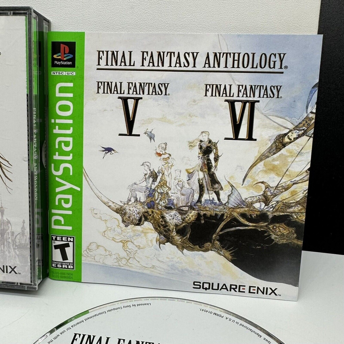 Final Fantasy Anthology Greatest Hits PlayStation PS1 CIB Tested