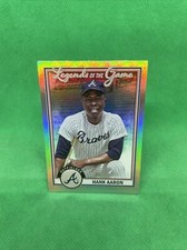 2023 Topps Legends of the Game #LG8 Hank Aaron Braves HOF