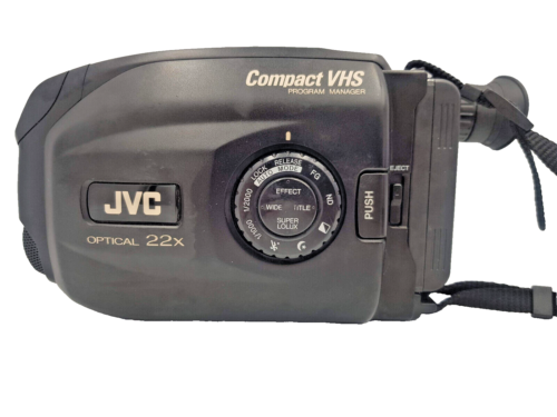 JVC GR-AX280E PAL VHS-C Compact VHS Camcorder Video Movie VHSC Vintage GR-AX280 - Picture 2 of 24