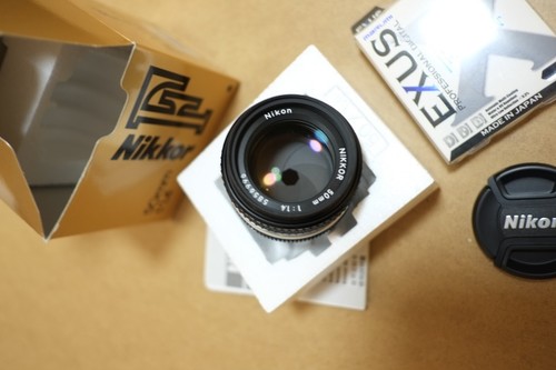 Nikon Nikkor 50mm f1.4 ai-s S/N 5856996+Marumi 52mm EXUS Lens Protector - Picture 7 of 7