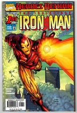 IRON MAN # 1 (3rd series) 1998 Marvel (vf)   B