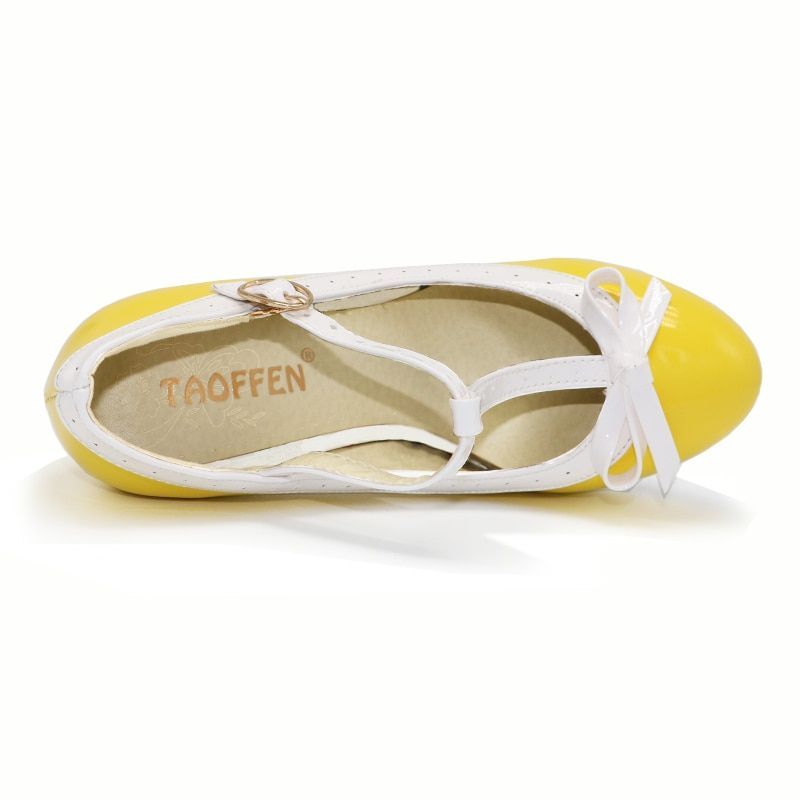 Women High Heels shoes Lady T-Strap Bowknot Bowknot Bowknot Pumps platform Daily Work Dress Heel e4266c Women High Heels shoes Lady T-Strap Bowknot Bowknot Bowknot Pumps platform Daily Work Dress Heel e4266c