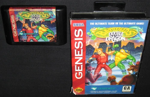 Battletoads / Double Dragon (Sega Genesis, 1993) Game & Case, Authentic
