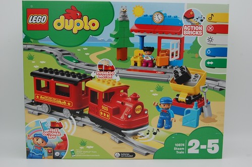 LEGO DUPLO 10874 Dampfeisenbahn Neu OVP