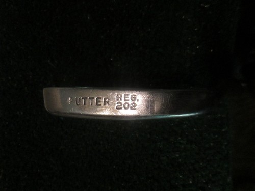 Putter Vintage Dubow Rivalist Reg.202 Cromo Muy Bonito Club Vintage 35" Largo - Imagen 3 de 11