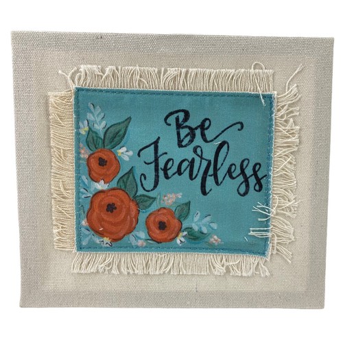 Brownlow Geschenke "Be Fearless" & "Born To Dream Big" Leinwand Wand- oder Tischdeko - Bild 12 von 12