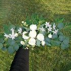 1PC Artificial Wedding Arch Flowers Boho Rose Garland Drapes Home Wedding Decor