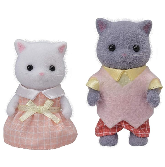 Sylvanian Families FS-36 Persian Cat Family Set : Japanese
