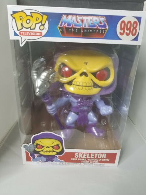 New Funko Pop #998 Sold Out Skeletor Funko Exclusive 10inch MOTU | eBay