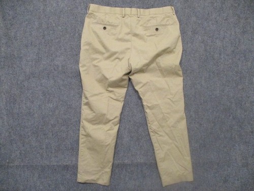 J Crew Pants Men's 36x30 *36x28 Khaki Ludlow Duca Visconti Chino Italy Trouser - Picture 7 of 18