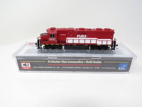 Atlas N 40005626 DCC ESU LokSound FURX First Union GP-38 Diesel Locomotive - Picture 8 of 8