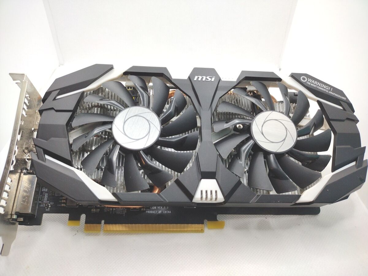 Carte graphique MSI GeForce GTX TURBO GTX1060 3GT OC piece ordinateur