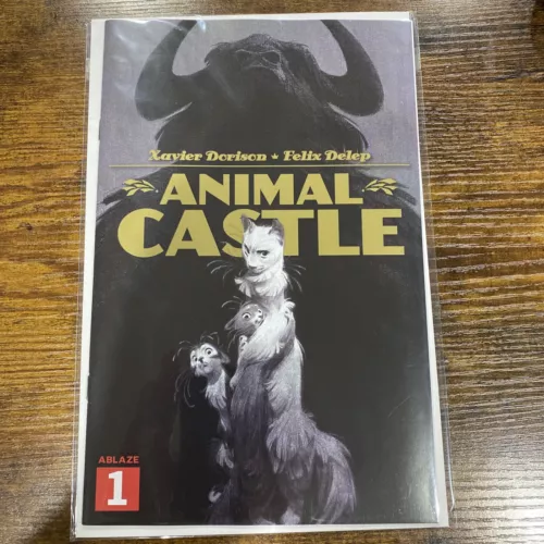 ANIMAL CASTLE #1 * NM+ * Cover B Delep Miss Bangalore & Kids Ablaze 1st Print 🔥