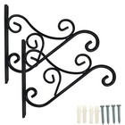 Heavy Duty Hanging Plant Bracket 12" Wall HookPlant Hook Planter Hanger 2 Pac.