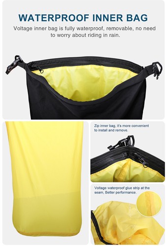 Borsa sedile posteriore motocross Rhinowalk confezione bagagli impermeabile 10 L 20 L 30 L - Foto 10 di 18