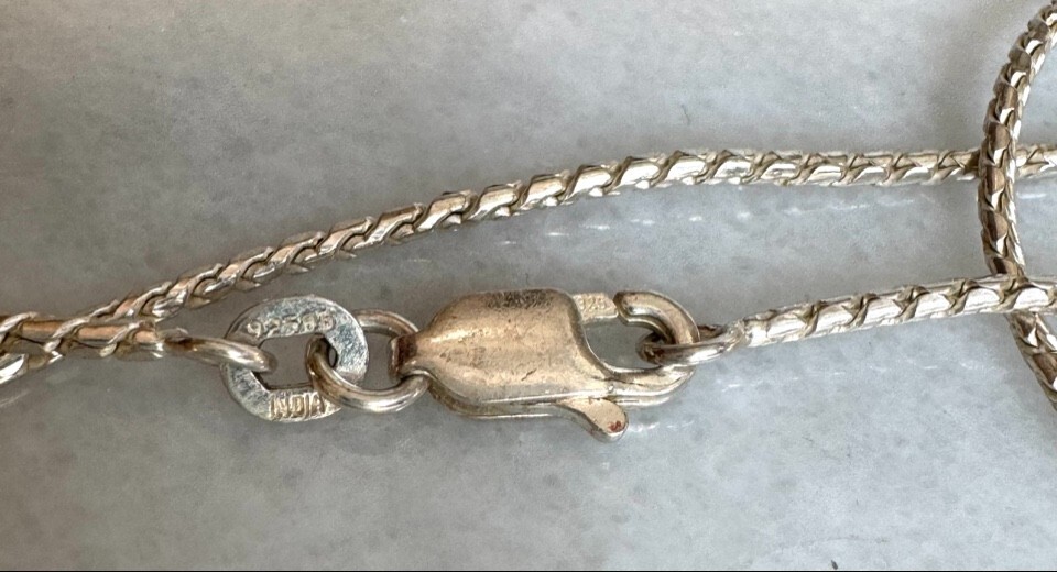 LARGE SOLID CAST 925 STERLING SILVER EAGLE PENDAN… - image 9