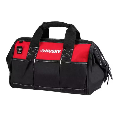 15 In. 8 Pocket Zippered Tool Bag - Picture 3 of 11