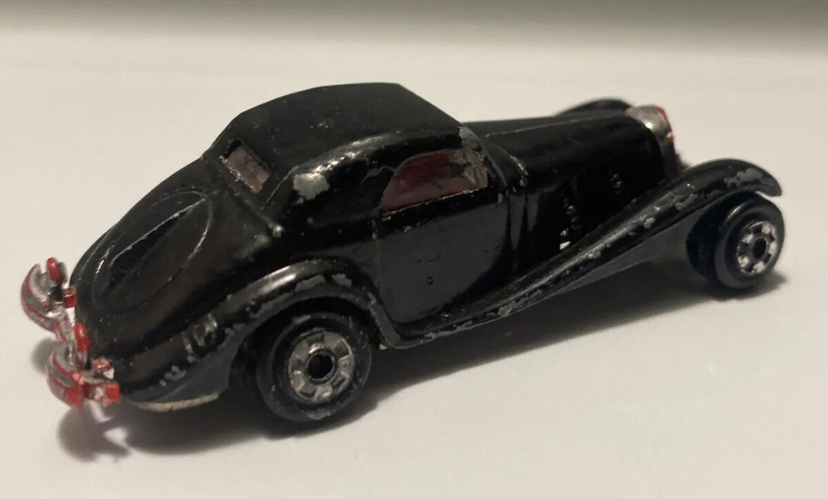 Vintage Zee Toys Zylmex Mercedes Benz 500K Black P354 1/64