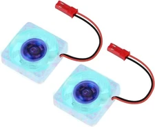 2pcs Raspberry Pi 4 Fan Raspberry Pi Cooling Fan Dc Brushless Cpu Quiet Led Cool