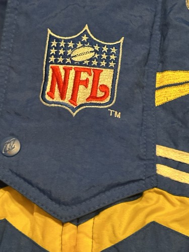 Logo Authentic Pro Line St. Louis Rams Spike Pullover Jacket - Picture 4 of 9