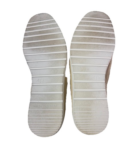 Zapatos sin cordones Verbenas de cuero blanco talla 40 EU España informales planos unisex - Imagen 9 de 9