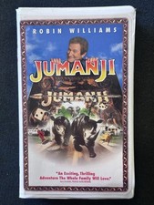 Jumanji (VHS, 1996, Closed Captioned Clam Shell Case)