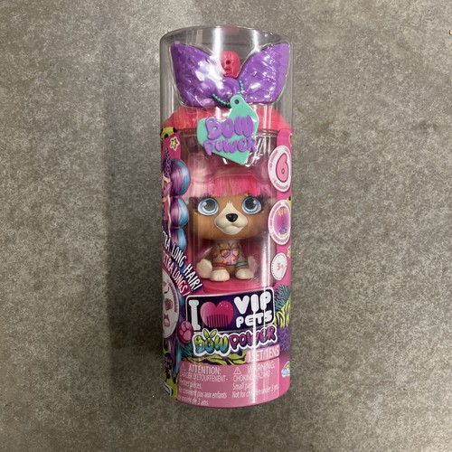 VIP Pets Bow Power Juliet, capelli extra lunghi, accessori per lo styling dei capelli, 8+ nuovi con etichette