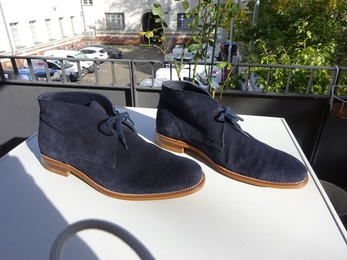 CHARLES TYRWHITT Herren Goodyear Schuhe Stiefel Leder England Gr.44,5(UK10) Neuw - Bild 2 von 16