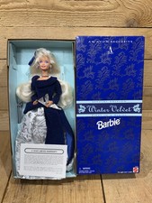 1995 Winter Velvet Barbie Doll Avon Exclusive Special Edition Mattel #15571 (#1)