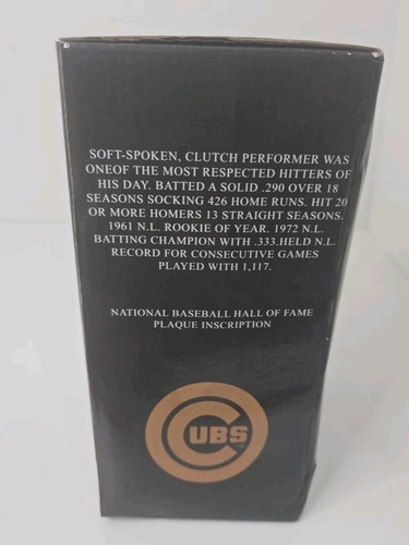Coca-Cola Chicago Cubs Billy Williams Statue Bobblehead Doll Brown 5/27/2023 NIB - Picture 6 of 8