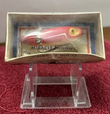 Vintage Wright & McGill Miracle Minnow Lure #472J