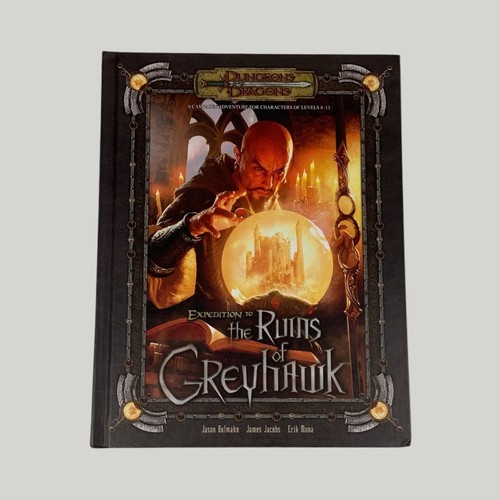 Expedition to the Ruins of Greyhawk Hardcover D&D 3.5 Adventure Module 2007 WOTC