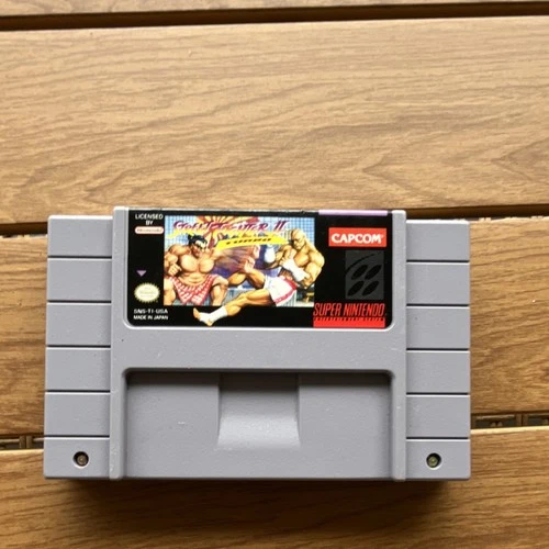 Capcom Street Fighter II Turbo Super Nintendo SNES Fighting NTSC-U/C