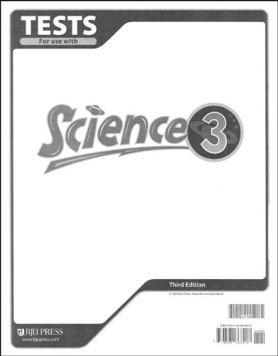 SCIENCE 3: TESTS, 3RD EDITION **BRAND NEW** - Picture 1 of 1