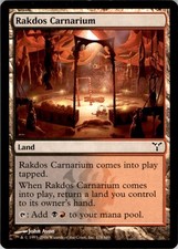 2006 Magic The Gathering Dissension Rakdos Carnarium #178 Light Play