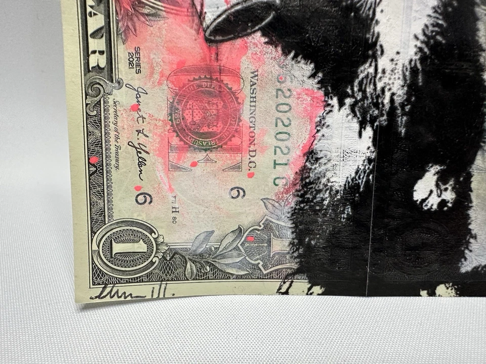 Chris Boyle - Catsy - 1/1 Money Art Collectable Dollars Coin - image 2 of 4