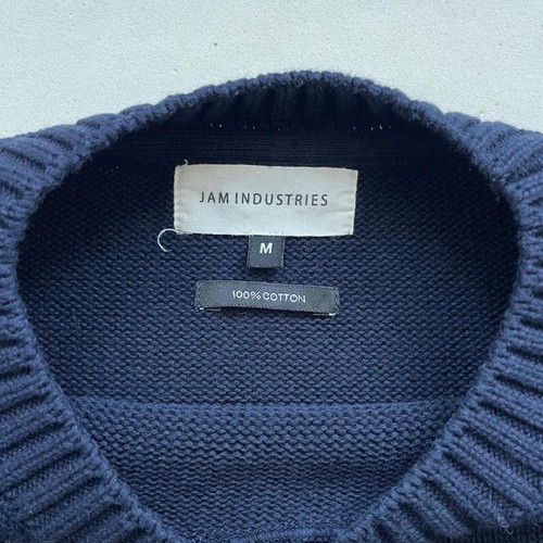 Jam Industries Knitted Jumper 100% Cotton Medium - Picture 6 of 12