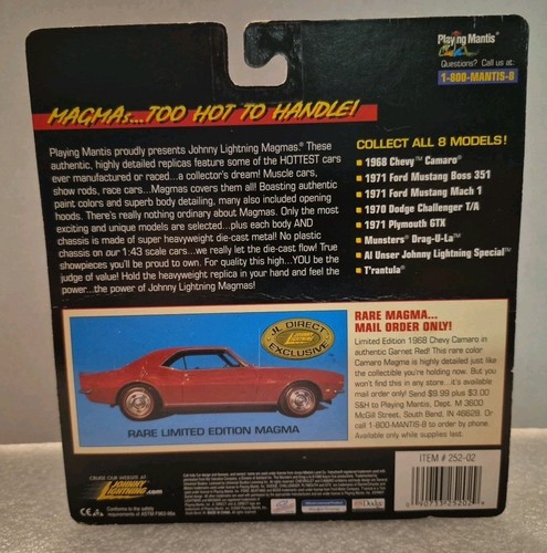 JOHNNY LIGHTNING The Munsters GRANPA'S GOLD DRAG-U-LA LTD ED Magmas 1/43rd NEW - Picture 7 of 7