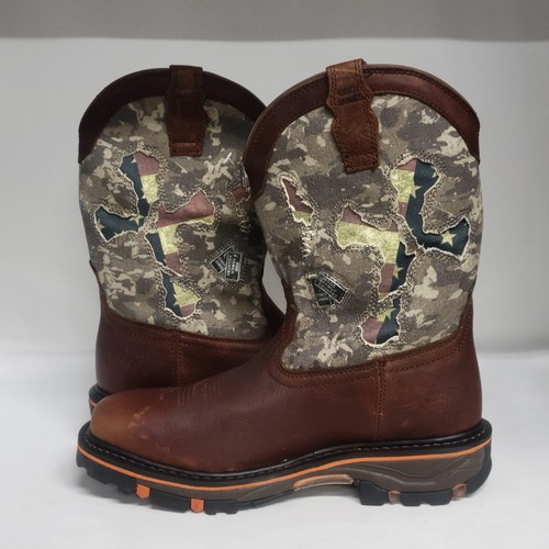 Cody James Decimator Soft Toe Work Boot Camo/Brown Men's Size 12D - 第 7/10 張圖片
