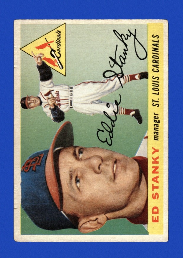1955 Topps Set-Break #191 Eddie Stanky VG-VGEX *GMCARDS*