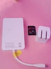 Insignia 7-Port Type C Hub Model NS-PUCHUB219 ADAP, fast Charger & 512GB SD CARD