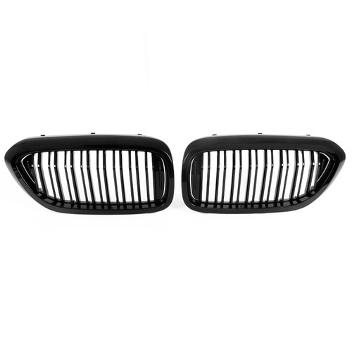 Shiny Black Front Kidney Grille Grill For BMW G30 G31 5~Series 530i 540i 17-2020 - Picture 8 of 11