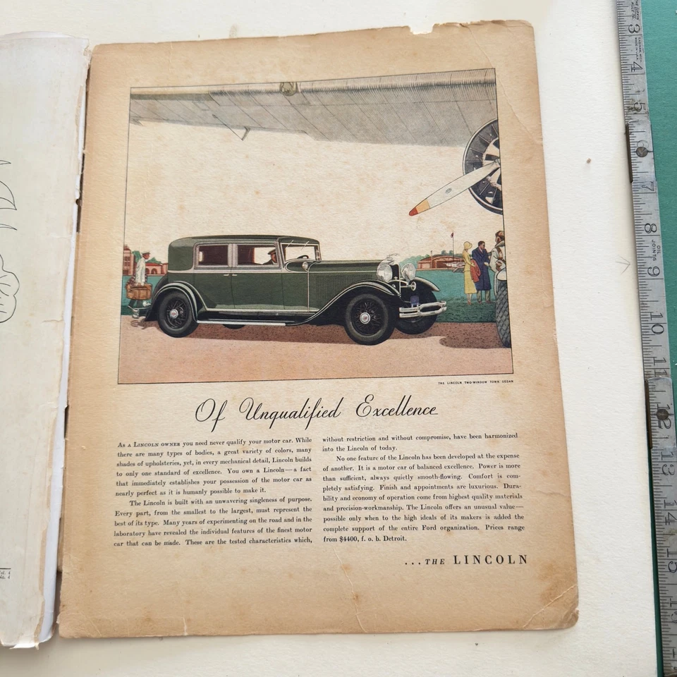 Fortune Magazine October 1931 John Clinton Ellis Roosevelt Empire State Building Foto 3 de 4